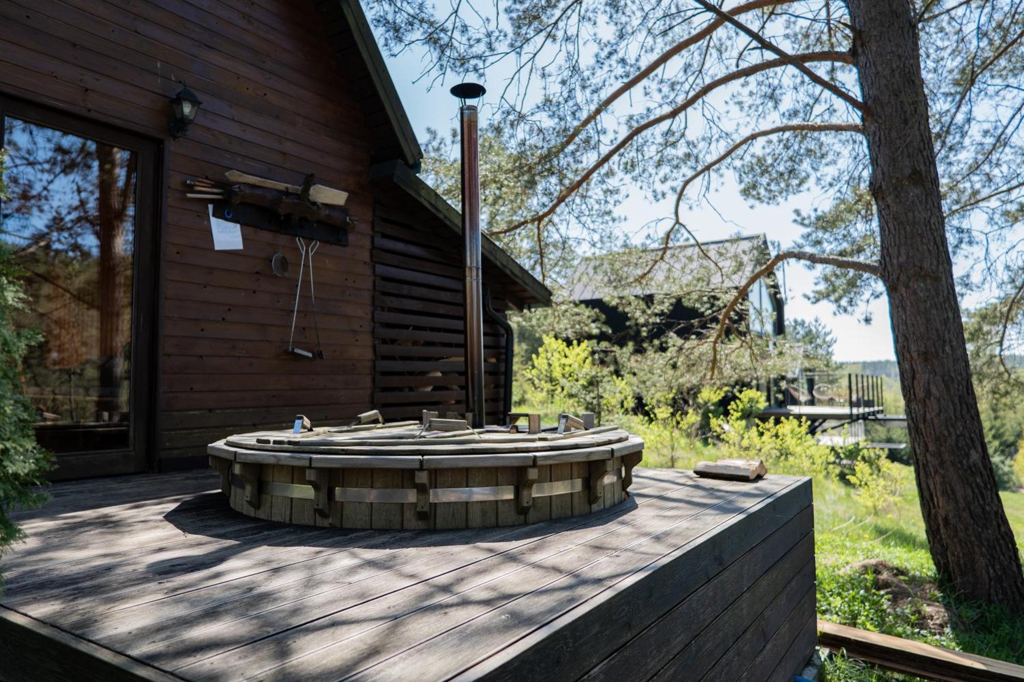 Dom Pod Klonem Na Kaszubach Villa Kościerzyna Eksteriør bilde